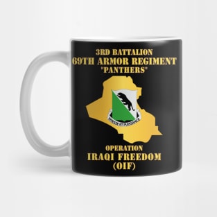 3rd Bn 69th Armor Regt - OIF w Map Mug